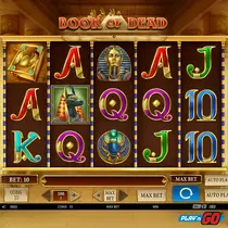 KinBet - Book of Dead Slot Game - Play n GO Casino
