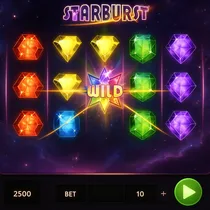 KinBet - Starburst Slot Game - NetEnt Casino